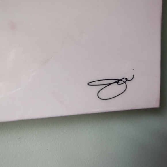 LIKE NEW Empire Art Direct Sparkley Floral Elephant Print on Canvas - Picture 5 of 7